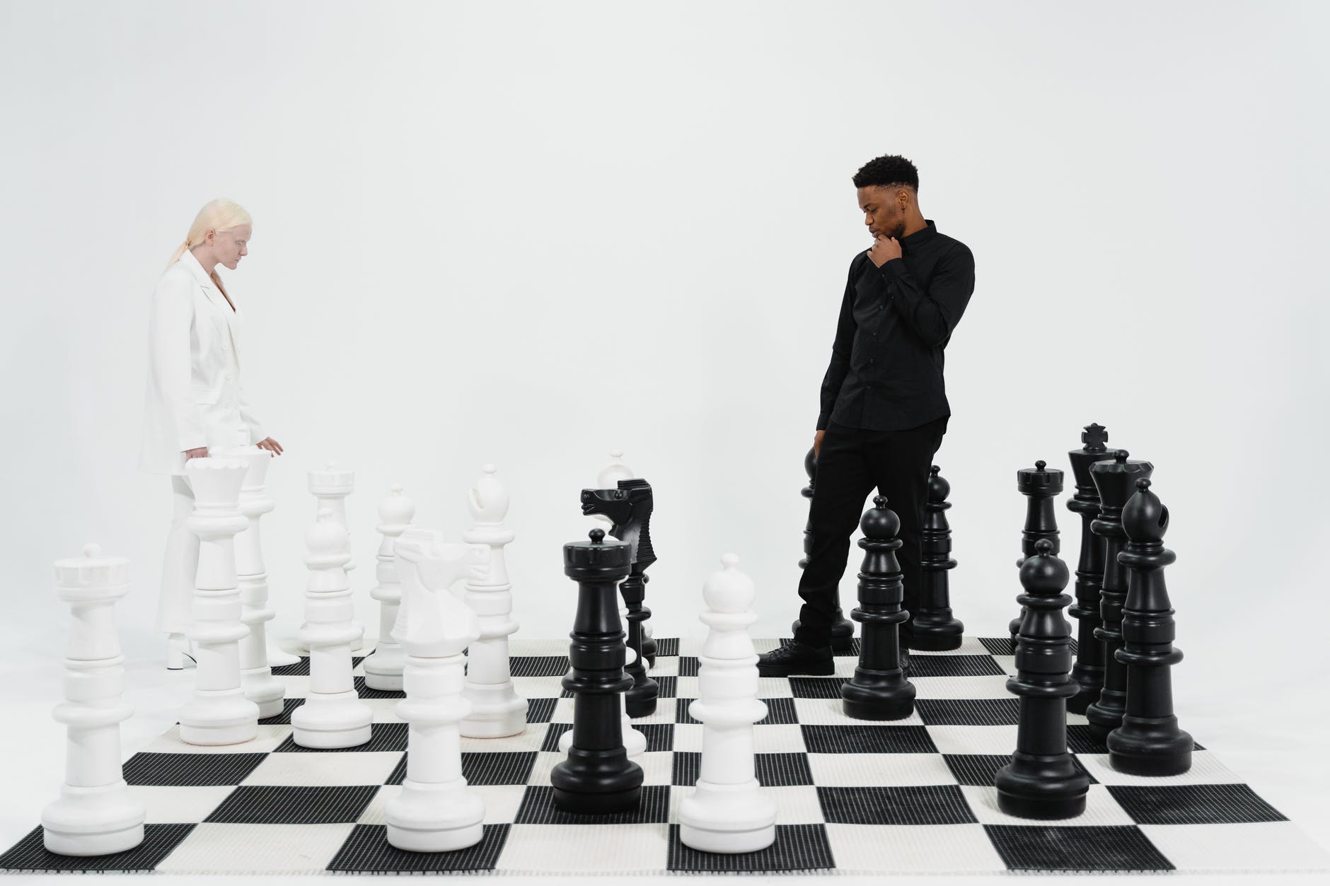 light black game competition